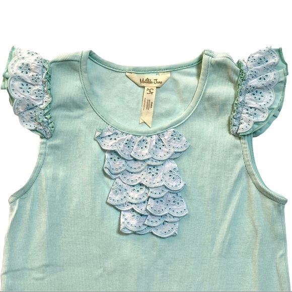 Matilda Jane Sugar Spun Tank Top Sz 8 EUC - Picture 3 of 6